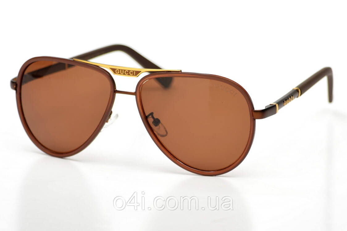 Чоловічі окуляри Gucci 9551 Gucci з поляризацією 874brown-M (o4ki-9551)