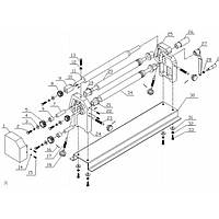 Напольные вальцы Metallkraft RBM 610-8 (3780618)