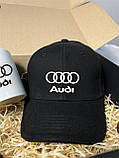 Подарунковий набір. Кепка, чашка з маркою авто . Подарунок для чоловіка з логотипом Audi(Ауді), фото 3