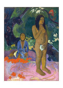 Листівка Paul Gauguin — Words of the Devil (Parau na te Varua ino), 1892
