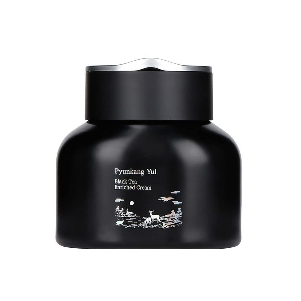 Антивіковий крем для обличчя з чорним чаєм PYUNKANG YUL Black Tea Enriched Cream 60ml