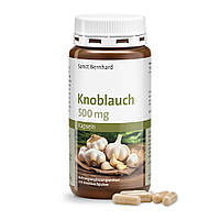 Чесночные капсулы "Knoblauch", 500 мг., 180 капсул, "Sanct Bernhard ", Германия