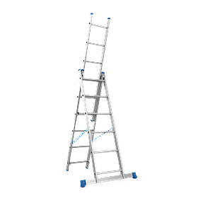 Драбина алюмінієва трисекційна Мітка 3х6 (3.37 м)