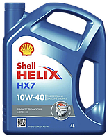 Моторное масло SHEL Helix HX7 10w40 4л