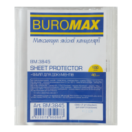 Файл для документів, А5, 40мкм, 100шт. в упаковці BM.3845