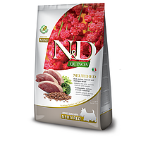 Сухой корм для стерилизованных собак Farmina N&D Quinoa Duck, Broccoli & Asparagus Neutered - 7 кг с уткой