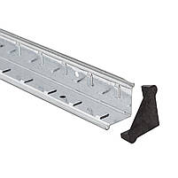 Стелаж Бюджет ОС 1800х900х600 Місяць, 150 кг/полка, 5 полиць, металева полиця, оцинкований, металевий, фото 9