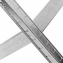 Стелаж Бюджет ОМ 1600х900х400 Меткас, 175 кг/полицю, 4 полиці, МДФ, оцинкований, металевий, фото 4