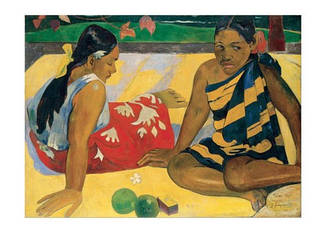 Листівка Paul Gauguin — What News (Parau Api), 1892