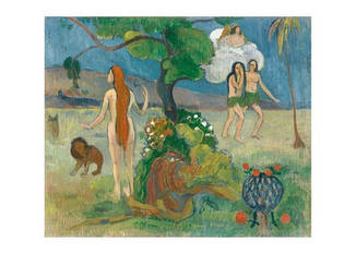 Листівка Paul Gauguin — Why are You Angry (No te aha oe riri), 1896