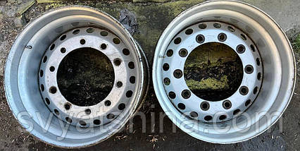 Диски 22.5/11.75 ET 0 на причіп під барабан, фото 3