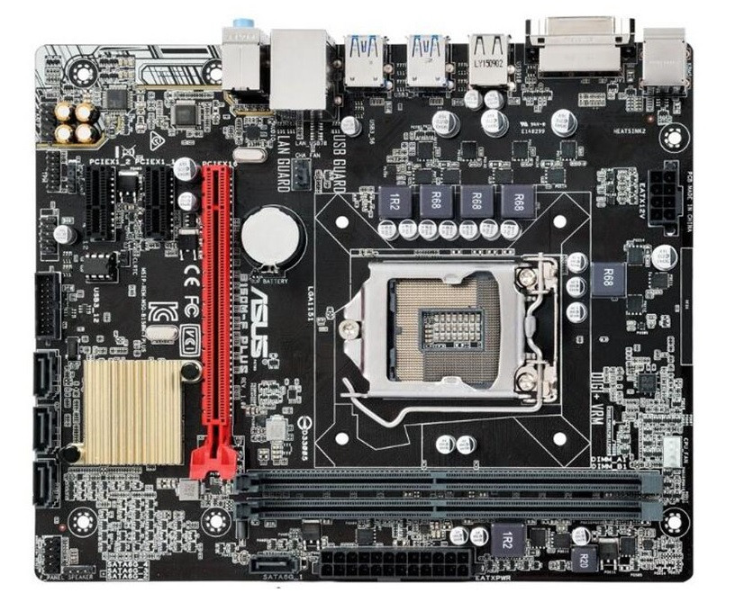 Материнская плата ASUS B150M-F PLUS (s1151 v1 , b150 , PCI-Ex16) OEM Bulk