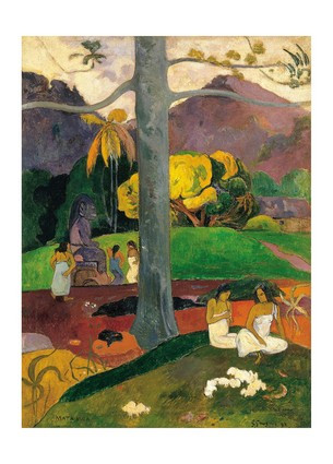 Листівка Paul Gauguin — In Olden Times (Mata Mua), 1892, фото 1
