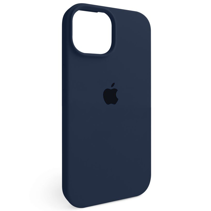 Чохол Silicone Full Cover для Apple iPhone 15 Dark Blue, фото 1