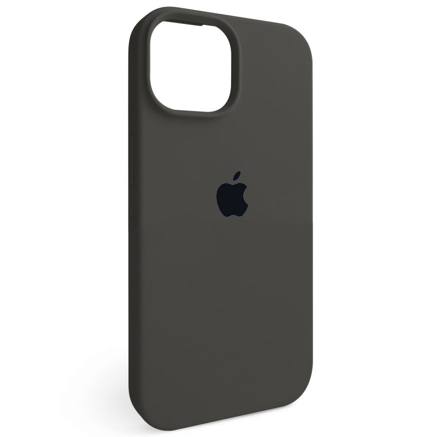 Чохол Silicone Full Cover для Apple iPhone 15 Dark Grey, фото 1