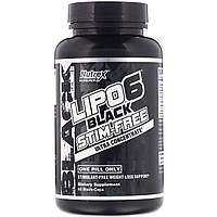 Комплексный жиросжигатель Nutrex Lipo-6 Black Ultra Concentrate Stim-Free 60 Caps