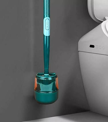 Йоржик у туалет з ручкою, що гнутий, та підставкою