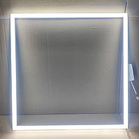 Світлодіодна рамка під армстронг BIOM 50Вт ART-50-6, 59x59см, холодне біле світло, світильник для офісу