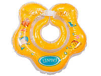 LN-1558 Круг для купання немовлят жовтий