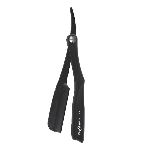 Небезпечна бритва The Shave Factory Sleek Razor Чорна