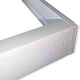 Рамка біла накладна для LED-панелей Biom 600*600 SF-3, фото 4