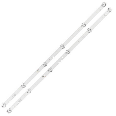 LED підсвітка (комплект 2шт) CRH-K32K600NS3030T02067AB-Rev1.0 ZX32ZC332M06A2 (CRH-K32K6003030T02066CJ-REV1.5), фото 1