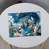 Середній Дерев'яний Пазл Woods Story Аніме (Дівчина в квітах) L, фото 2