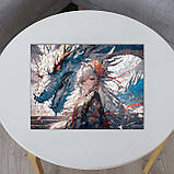 Середній Дерев'яний Пазл Woods Story Аніме (Японська дівчина) L, фото 3