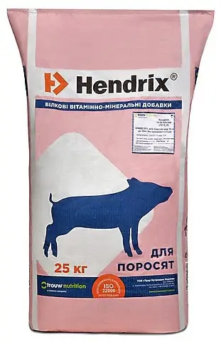 Добавка БМВД для свиней Hendrix Екстра старт 10-30 кг 25%, фото 1