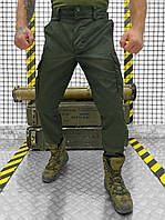 Тактические весенние штаны олива рип-стоп,военные водоотталкивающие армейские штаны олива зсу