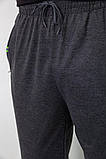 Спорт штани чоловічі двонитка, колір темно-сірий, 244R41298, фото 6