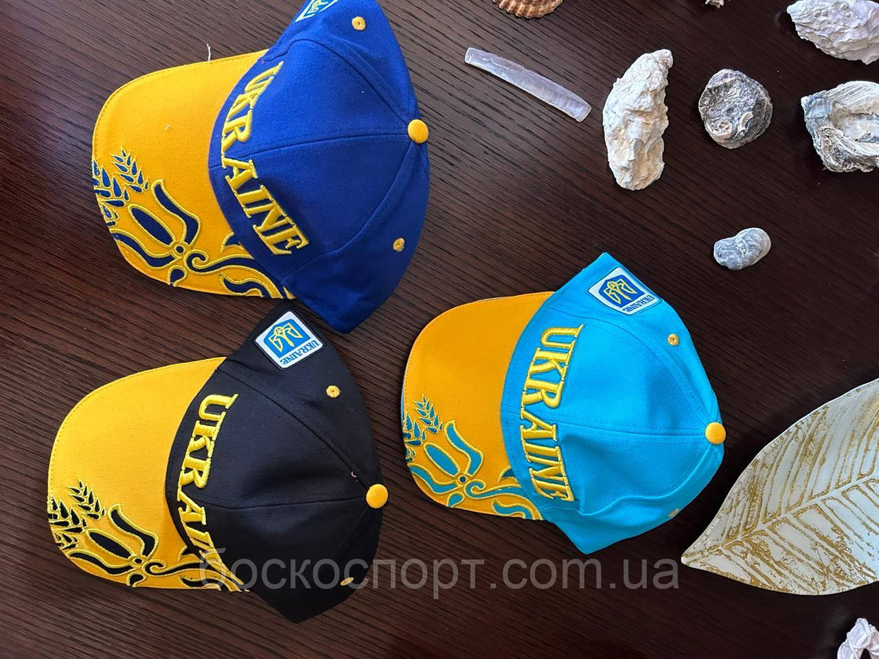 Кепки Bosco Sport UA синій верх бірюзовий козирок