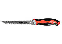 Ножiвка по гіпсокартону YATO : l= 315 мм, полотно l= 180 мм, t= 1,5 мм, 7 зуб./1" [12/96]