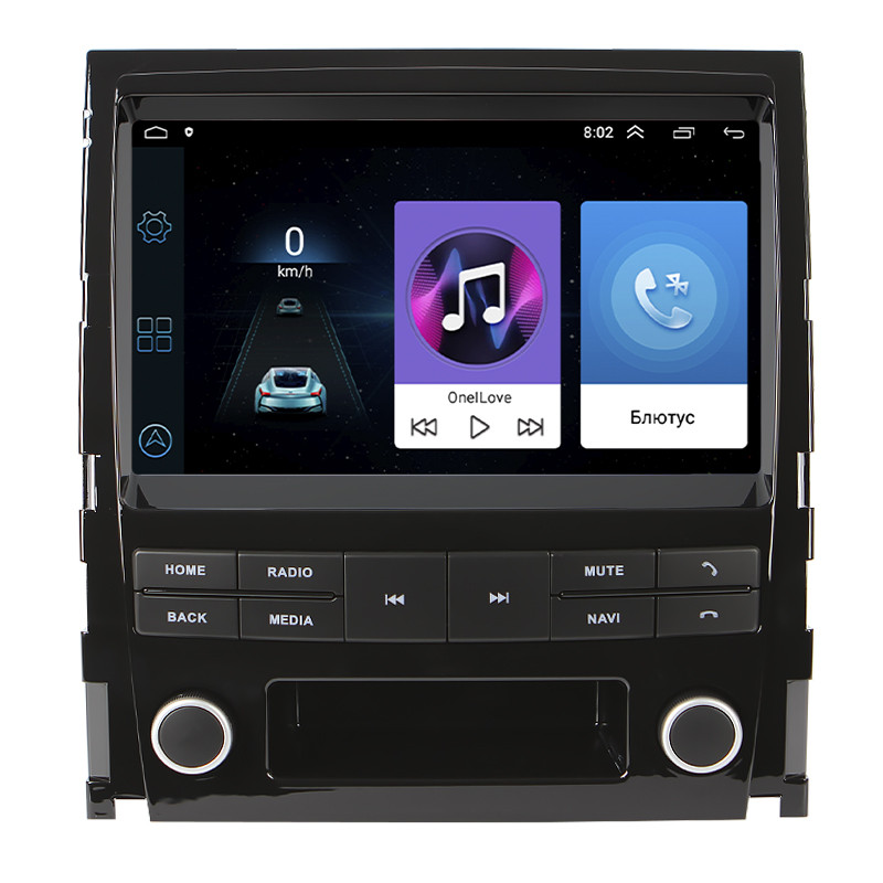 Штатна магнітола Lesko для Cadillac Escalade III 2006-2014 екран 9" 1/16Gb Wi-Fi GPS Base Каміллак 1 шт., фото 1