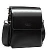 Сумка чоловіча планшетка-шкіра DR. BOND 525-2 black, фото 2