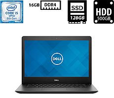 Ноутбук Dell Latitude 3490/14”IPS(1920x1080)/Intel Core i5-8250U 1.60GHz/8GB DDR4/SSD+HDD/Intel UHD Graphics 620/Camera, HDMI