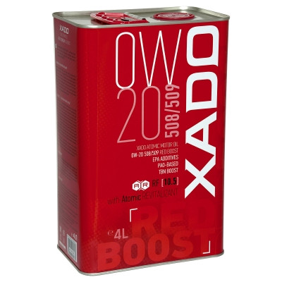 Моторна олива XADO Atomic Oil 0W-20 508/509 RED BOOST синтетична 4кг
