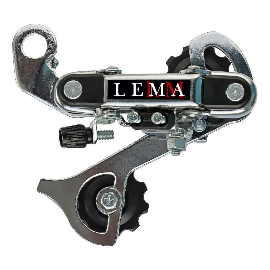 Перемикач задній LEMA HG-22A (під болт), під 5-8 швидкостей, кріплення на сережку/петух, фото 1