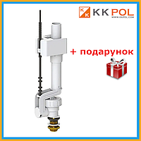 Поплавок для унитаза нижней подачи KKPOL клапан с нижним подводом латунная резьба 1/2 подключение нижнее