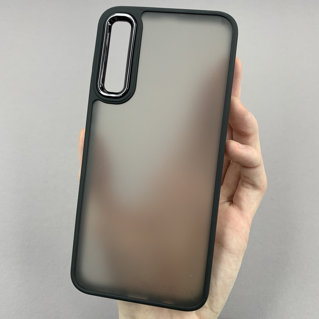 Чохол для Samsung Galaxy A50 матовий з глянцем чохол на телефон самсунг а50 чорний q6y