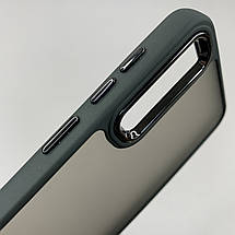 Чохол для Samsung Galaxy A50 матовий з глянцем чохол на телефон самсунг а50 чорний q6y, фото 3