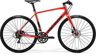 Велосипед Merida SPEEDER 200 XS, RED(BLACK), XS (140-155 см)