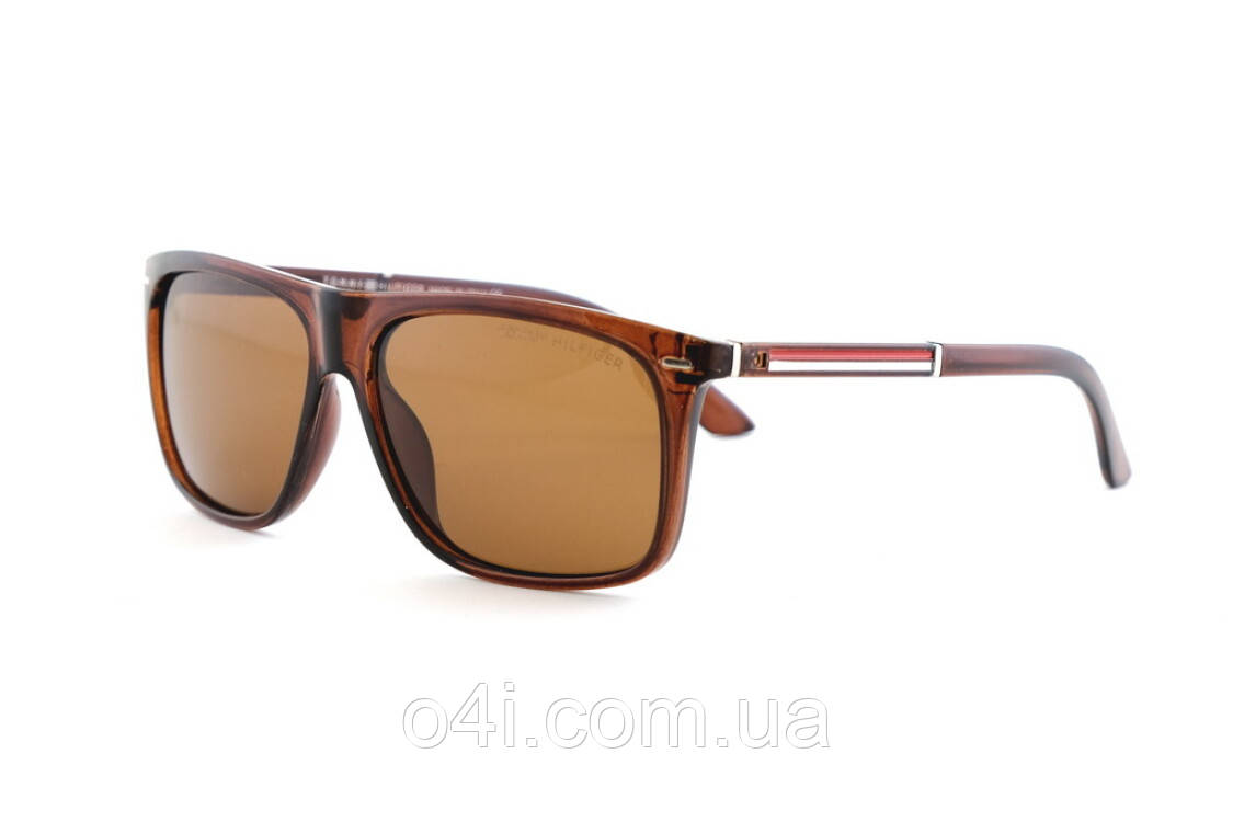 Чоловічі класичні окуляри 12619 Tommy Hilfiger з поляризацією 1821-brown (o4ki-12619)