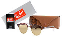 Ray Ban Round Metal 12689 SunGlasses 4246-brown (o4ki-12689)