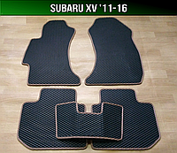 ЕВА коврики Subaru XV 1 '11-16. EVA ковры Субару ХВ 1