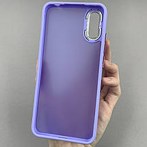 Чохол для Xiaomi Redmi 9A матовий з глянцем чохол на телефон сяомі редмі 9а бузковий q6y, фото 3