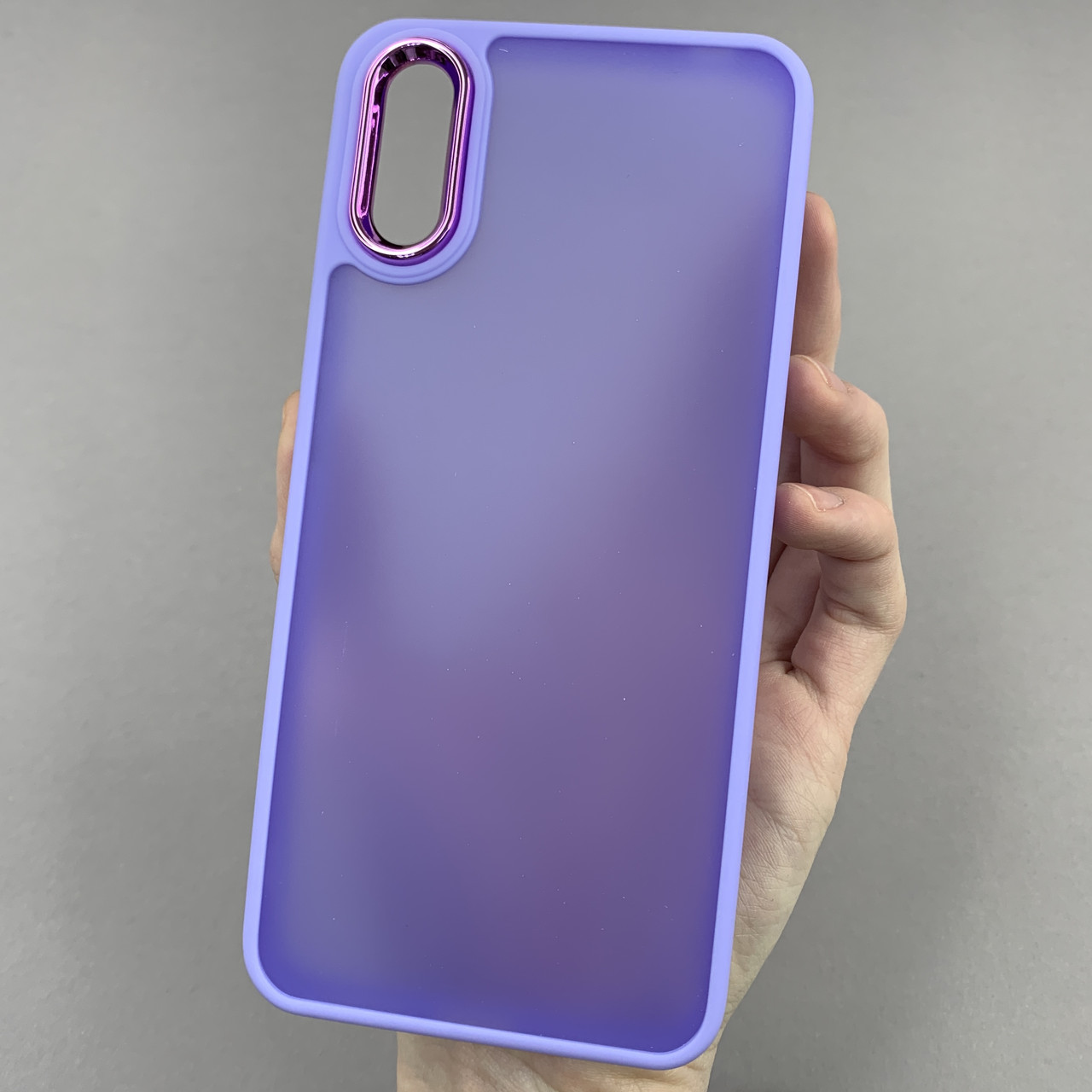 Чохол для Xiaomi Redmi 9A матовий з глянцем чохол на телефон сяомі редмі 9а бузковий q6y