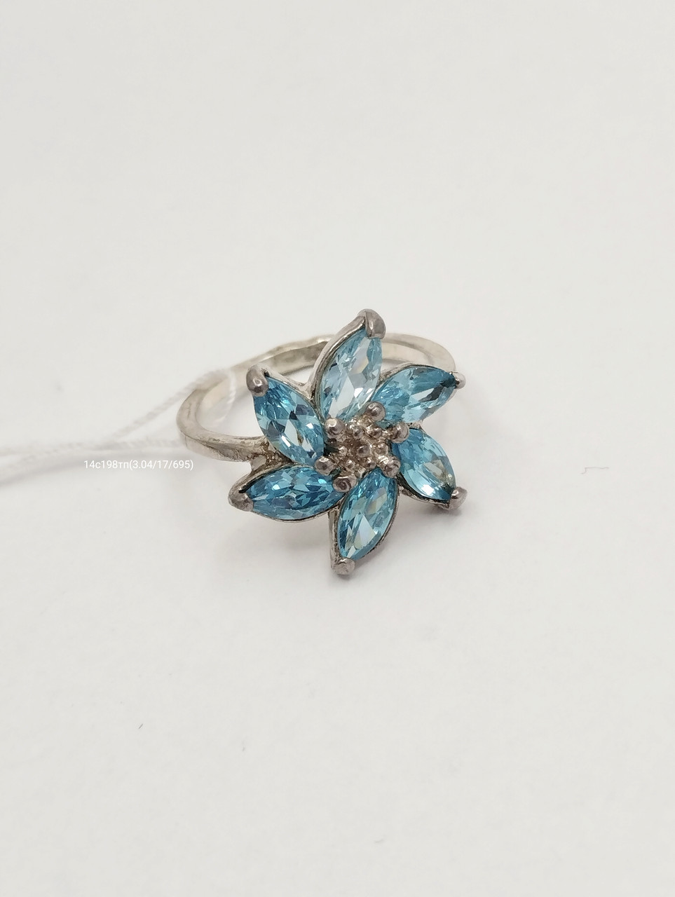 Срібне каблучка Ukr-gold, фото 1