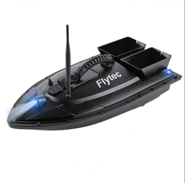 Кораблик для завоза прикормки Flytec (АКБ 5200 mAh) Радиоуправляемый кораблик для рыбалки Рыболовный катер - фото 4 - id-p2144202424