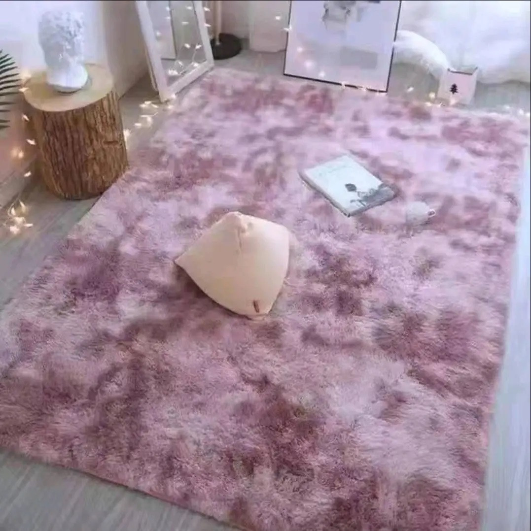 Хутряний ворсистий килимок Травка 150х200 см, килимок приліжковий ворсистий